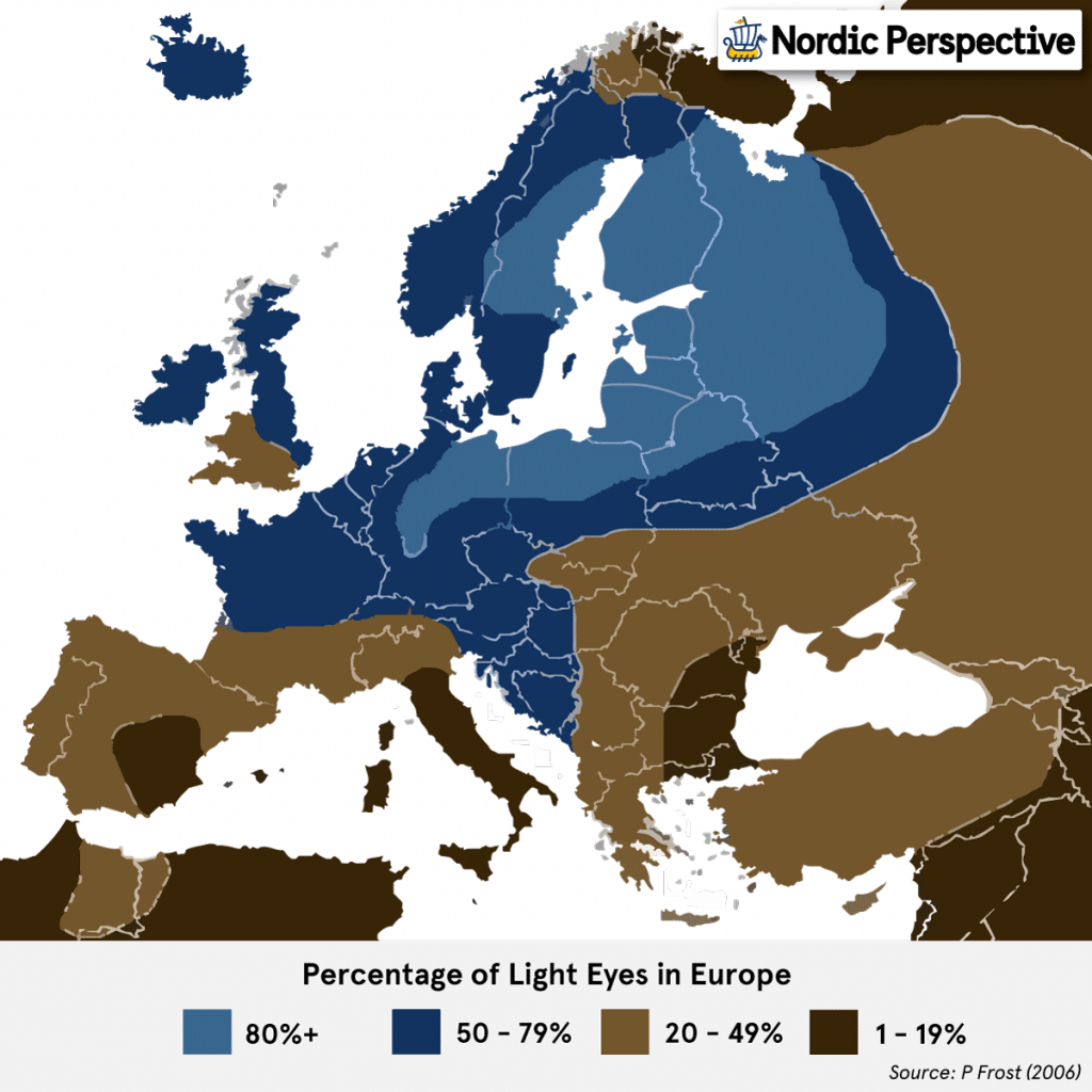 Eye Color Map of Europe from westernparadigm.wordpress.com