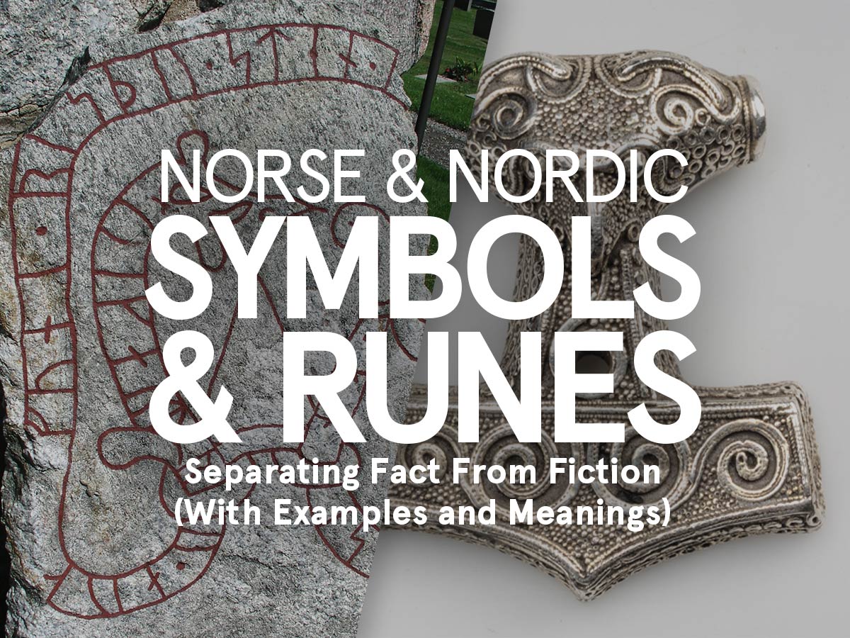 Old Nordic  Symbols: Norse Runes & Viking  Ornaments (Meanings & Examples)