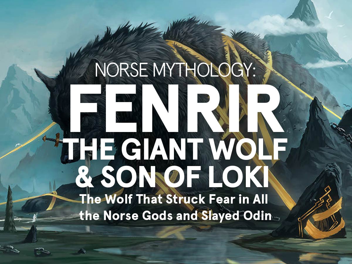 Fenrir: The Giant Wolf Who Slayed Odin in Norse Mythology